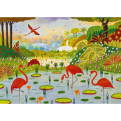 Pieces & Peace - Puzzle Flamants des Caraibes - 1 000 kosov