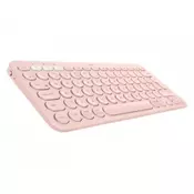 Logitech K380 Multi-Device Bluetooth Keyboard Rose