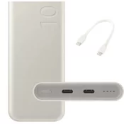 Samsung Original zunanja baterija EB-P3400XUE powerbank 10000 mAh 25W Super Fast Charge 2x Type C - bel
