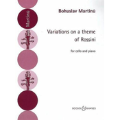 MARTINU:VARIATIONS ON A THEME OF ROSSINI CELLO AND PIANO