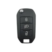 KigoAuto Kucište kljuca sa 3 dugmeta za Citroen/Peugeot, Mac hu83