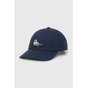 Bombažna bejzbolska kapa Converse mornarsko modra barva