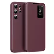 Etui Techsuit SmartView za Samsung Galaxy S22 Ultra - red