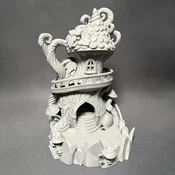 Dice Tower - Gozdni stolp (siv)