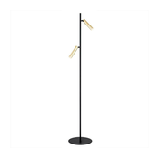 Argon 7083 - Svetilka za tla TORRE 2xG9/6W/230V črna/medenina