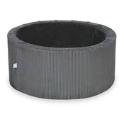 shumee Suhi bazen 90x40 Corduroy Graphite brez žogic