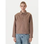 RVCA Jeans jakna Dayshift II 23B153503 Bež Regular Fit