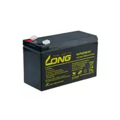 Long Dolga 12V 9Ah svinčena baterija HighRate F2 (WP1236W)