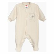 Clar pajac z rokavi DR DH 07133 Natural I Am Cute U bež 56