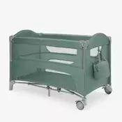 Kikka Boo Krevetac Milky Way premium 2 nivoa sa rancem i spuštajucom stranicom Green ( KKB11151 )