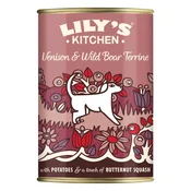 Lilys Kitchen Terrine Adult - divjačina in divji prašič - 400 g 6 x 400 g