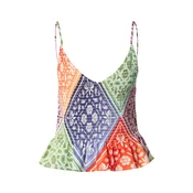 RIP CURL Top BOSSA NOVA modra/zelena/oranžna