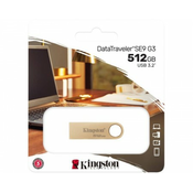 KINGSTON 512GB DataTraveler SE9 G3 USB 3.0 DTSE9G3/512GB champagne