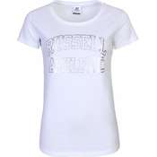 Russell Athletic AUSTEN - S/S CREWNECK TEE SHIRT, ženska majica, bijela A31021