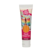Funcakes Oranžna koncentrirana jedilna barva v gelu Orange za snovi in čokolade 30 g