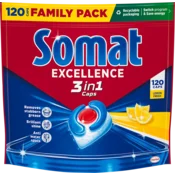 Somat Excellence 3in1 Lemon 120 pranj Family Pack