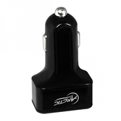 avto polnilec ARCTIC, 3 USB priključki, črna
