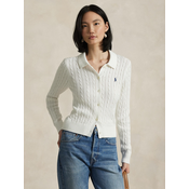 Polo Ralph Lauren Pletena jopa  mornarska / bela