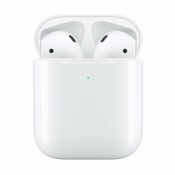 Apple AirPods 2 (2019) Original bluetooth slušalice (2nd Generation) sa kucištem za bežicno punjenje Outlet