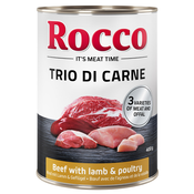Rocco Classic Trio di Carne - 24 x 400 g - Govedina, janjetina i perad