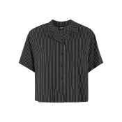 Urban Classics Majica  Ladies Resort Shirt  črna