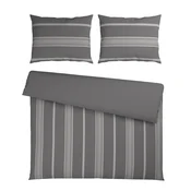 Esposa POSTELJNINA REMSA 200/200 cm flanela siva