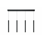 Lucide 74403/04/30 – Zatemnitveni lestenec na vrvici LORENZ 4×LED/4W/230V črn