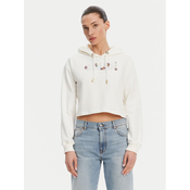 Gaudi Majica dugih rukava 511BD64033 Écru Regular Fit