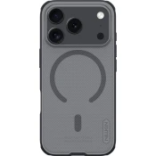 Nillkin Super Frosted PRO Magnetic Zadnji Pokrov za Apple iPhone 17 Pro Transparent Black