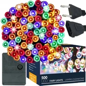 springos BOŽIČNE LUČKE 500 LED 35m ZUN/NOT za MULTI BOŽIČNO drevo, (21638666)