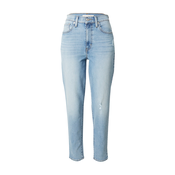 LEVIS  Kavbojke High-Waisted Mom Jeans svetlo modra