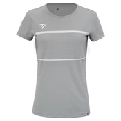 Ženska majica Tecnifibre Club Tech Tee Silver XS