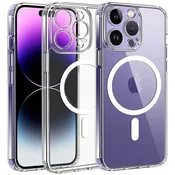 CO2 PROZORNO MAGNETNO OVITJE CO2, OJAČANO ZA MAGSAFE IPHONE 13 PRO MAX