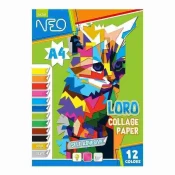Sazio Loro kolaž papir, šaren