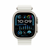 Apple Watch Ultra 2 OLED 49 mm Digitalno 410 x 502 pikseli Ekran osjetljiv na dodir 4G Titanij GPS