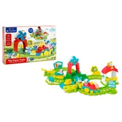 CLEMENTONI Set za igru train farm
