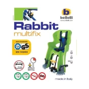 Otroški sedež Bellelli RABBIT Fix, zelen razstavni kos