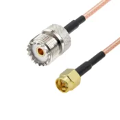 shumee Pigtail SMA vtič/UHF vtičnica RG316 5m