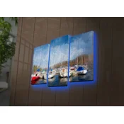 Wallity Zidna LED dekoracija 3PATDACT-9, 82 x 50 cm, Šarena