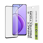 Techsuit – 111D Full Cover / Full Glue Glass za Realme 12 / 12x – črno