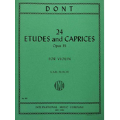 DONT:24 ETUDES AND CAPRICES OP.35 VIOLIN(FLESCH)