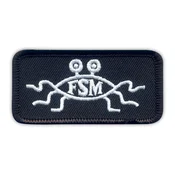 shumee Našitek Leteča špagetna pošast - FSM - Podlaga za likanje/toplotno varjenje - Vezen našitek/značka/emblem
