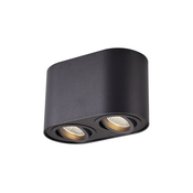 Zuma Line ACGU10-191-N - Spot svetiljka RONDOO 2xGU10/50W/230V crna