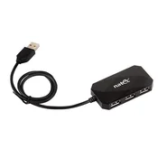 slomart Locust USB vozlišče 4 vrata USB 2.0 črno