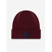 Burgundy Mens Winter Cap New Era Neyyan - Men