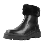 Black womens ankle boots Geox Felleny - Womens