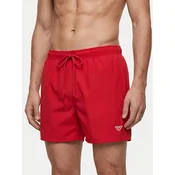 Emporio Armani Kopalne hlače EM000583 AF20424 U5064 Rdeča Regular Fit