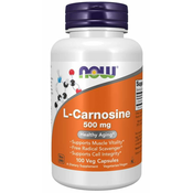 Now® Foods NOW L-Carnosine (L-karnozin), 500 mg, 100 biljnih kapsula