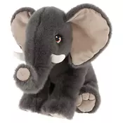 Plišana igracka s kopcom Keel Toys Keeleco – Slon, 18 cm