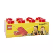 LEGO storage box 250x500x180mm, rdeč